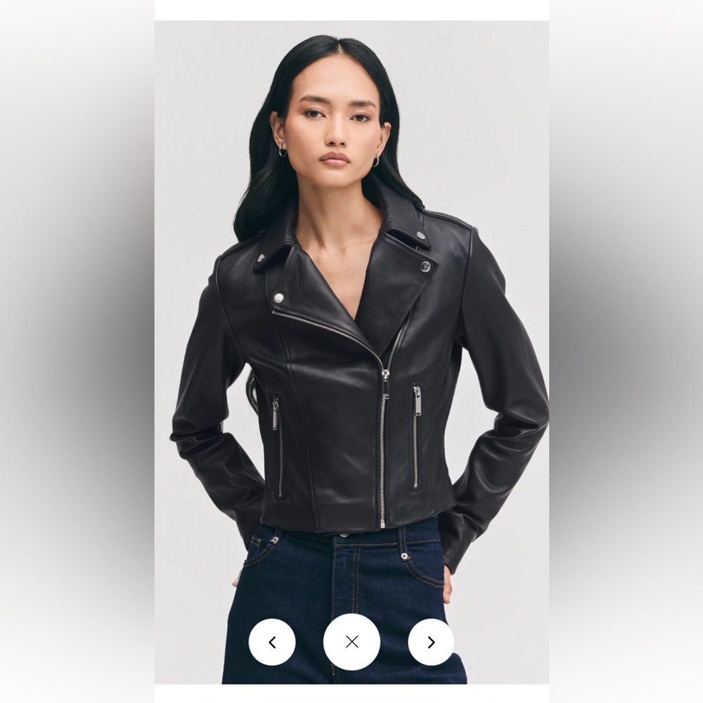 Danier Leather Jacket | Black | Size M